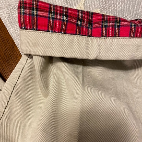 L.L. Bean Flannel Lined Khakis Sz 20 Petite NWT - Picture 1 of 4